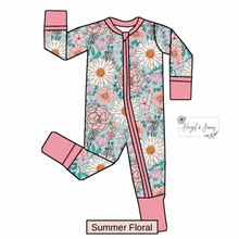 Load image into Gallery viewer, Summer Floral Bamboo Pajamas
