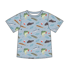 Load image into Gallery viewer, Gone Fishin’ Adult Pajama Set