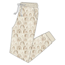 Load image into Gallery viewer, Neutral Rainbows Adult Pajama Set
