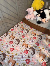 Load image into Gallery viewer, Barnyard Friends Quilted Blanket