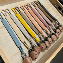 Load image into Gallery viewer, Solid Silicone Pacifier Clips