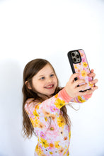 Load image into Gallery viewer, Pink & Yellow Floral Bamboo Pajama Set