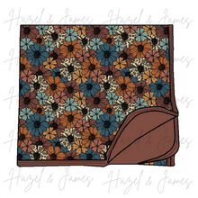 Load image into Gallery viewer, Fall Floral - Bamboo Blanket