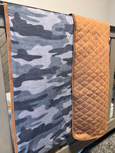 Load image into Gallery viewer, Camo Quilted Bamboo Blanket