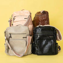 Load image into Gallery viewer, Sierra Signature Convertible Backpack (aka The Ultimate Mom Bag)