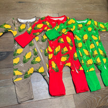 Load image into Gallery viewer, BROWN - The Good Life - Bamboo Dual Zip Pajamas