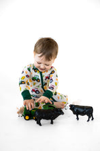Load image into Gallery viewer, Tractor Bamboo Pajama Set