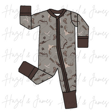 Load image into Gallery viewer, Rather Be Hunting - Bamboo Dual Zip Pajamas