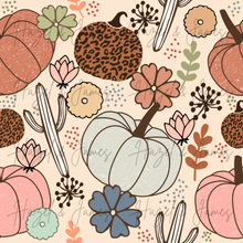 Load image into Gallery viewer, Pink Pumpkin - Bamboo Dual Zip Pajamas
