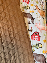 Load image into Gallery viewer, Barnyard Friends Quilted Blanket