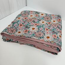 Load image into Gallery viewer, Summer Floral Bamboo Blanket