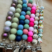 Load image into Gallery viewer, Pretty in Pink Pacifier Clip