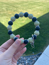 Load image into Gallery viewer, Deluxe Key Ring - Green Speckle