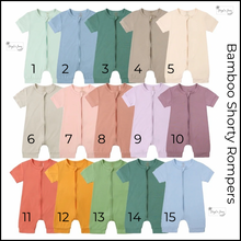 Load image into Gallery viewer, Bamboo Shorty Romper - PREORDER