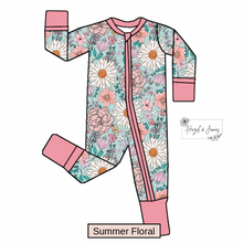 Load image into Gallery viewer, Summer Floral Bamboo Pajamas
