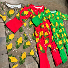 Load image into Gallery viewer, BROWN - The Good Life - Bamboo Dual Zip Pajamas
