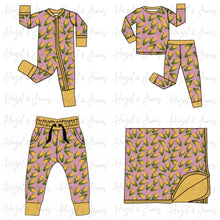 Load image into Gallery viewer, The Good Life - Mauve - Bamboo Dual Zip Pajamas
