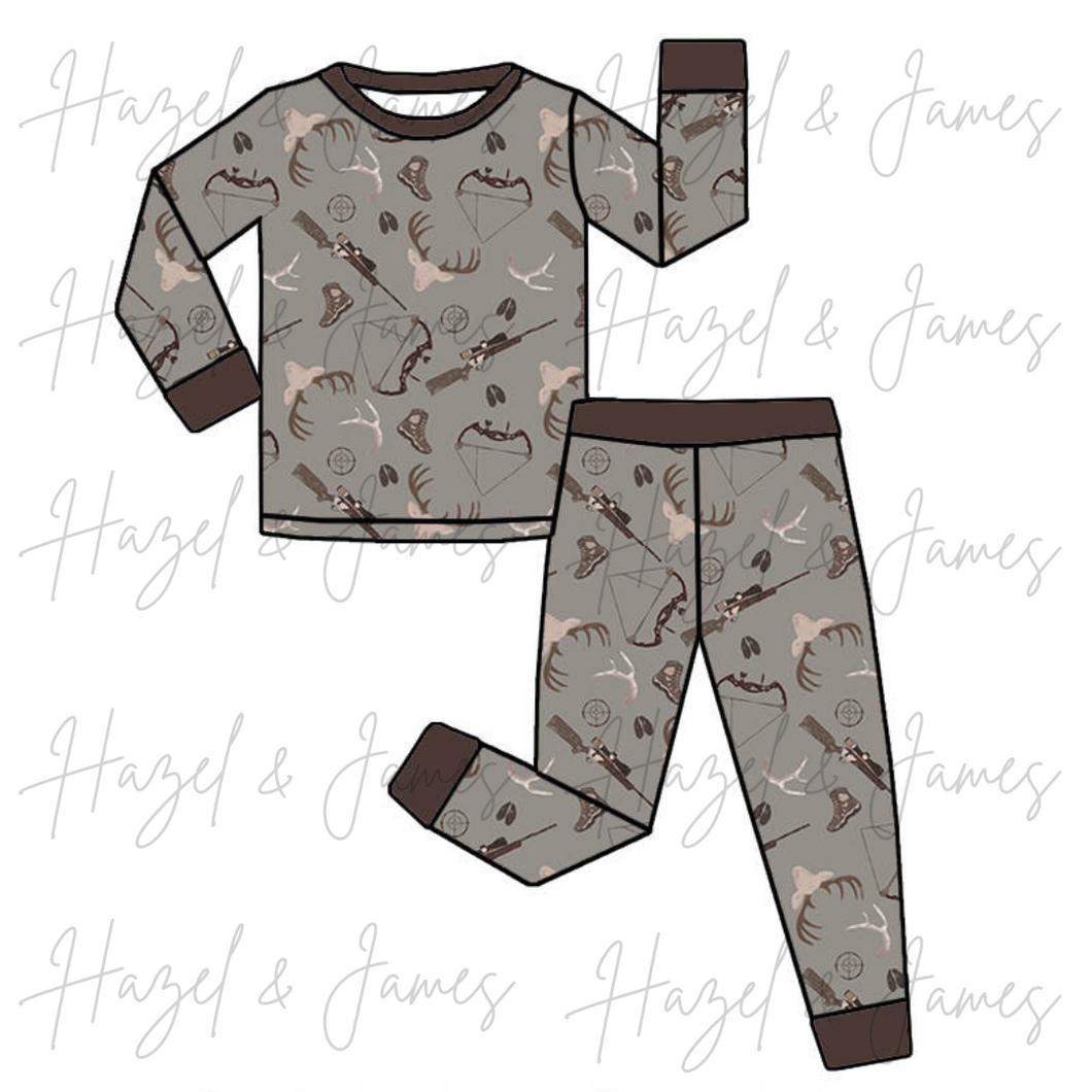 Rather Be Hunting - Bamboo 2 Piece Pajama Set