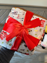 Load image into Gallery viewer, Barnyard Friends Quilted Blanket
