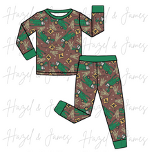 Load image into Gallery viewer, Harvest - Bamboo 2 Piece Pajama Set
