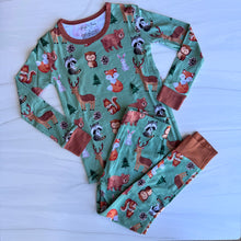 Load image into Gallery viewer, Forest Friends Bamboo Pajama Set
