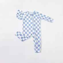 Load image into Gallery viewer, Checkered Zippy Pajamas
