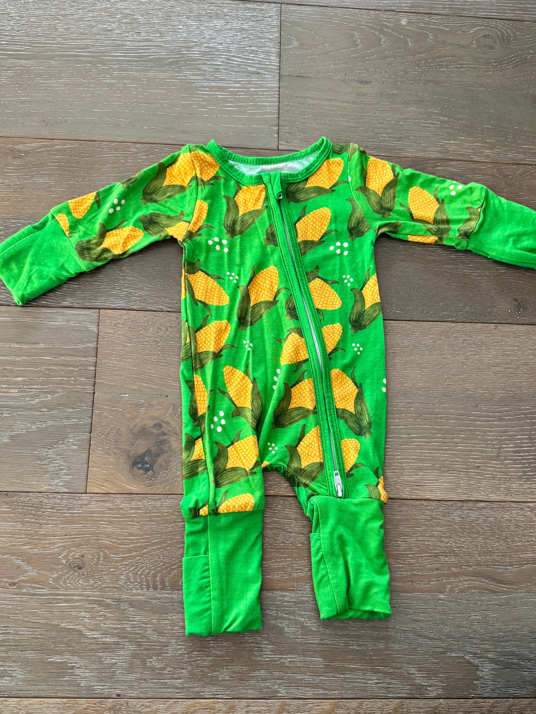 GREEN - The Good Life - Bamboo Dual Zip Pajamas
