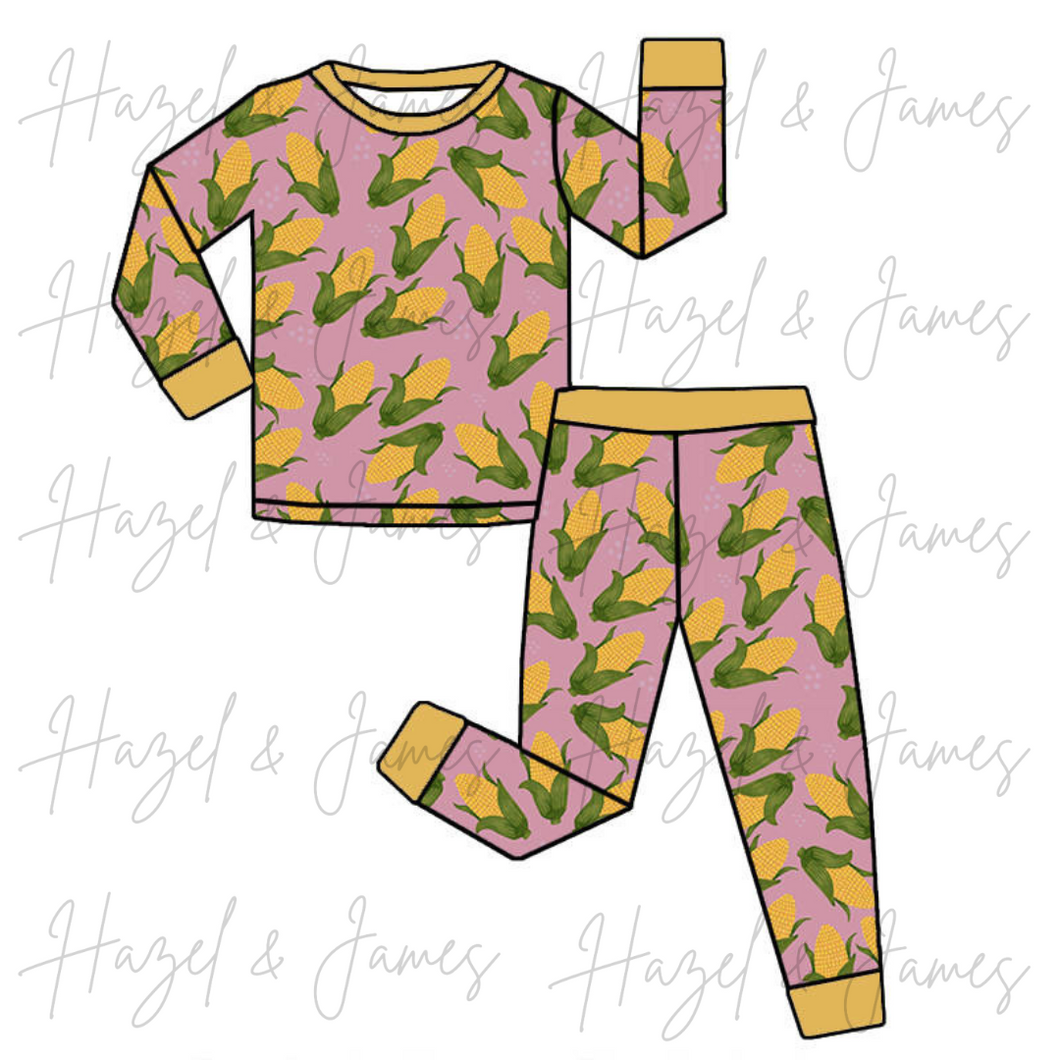 The Good Life - Mauve - Bamboo 2 Piece Pajama Set