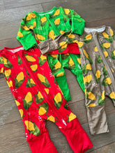 Load image into Gallery viewer, BROWN - The Good Life - Bamboo Dual Zip Pajamas
