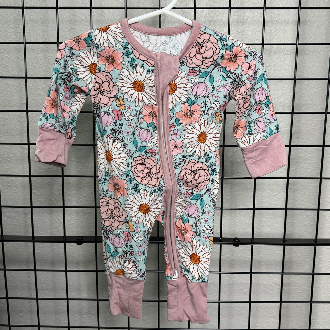 Summer Floral Bamboo Pajamas