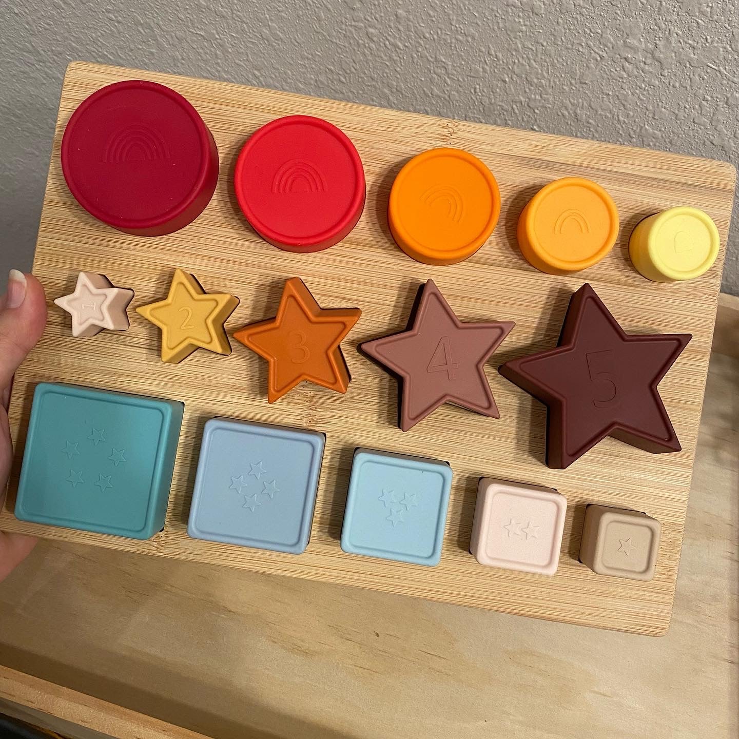Stacking Toy Board – Hazel & James