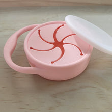 Load image into Gallery viewer, Silicone Collapsible Snack Cup with Lid
